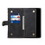 For Samsung Galaxy A54 5G ESEBLE Retro Frosted RFID Flip Leather Phone Case(Black)
