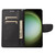 For Samsung Galaxy S23 Ultra 5G Butterfly Embossed Horizontal Flip Leather Phone Case(Black)