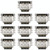 For Motorola One Hyper 10pcs Charging Port Connector