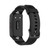 For Honor Band 7 Solid Color Silicone Watch Band(Black) For Honor Band 7 Solid Color Silicone Watch Band(Black)