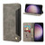 For Samsung Galaxy S23 5G Skin Feel Splicing Leather Phone Case(Grey)