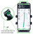 A02 Motorcycle Mobile Phone Navigation Bracket Car Riding Anti-shock Aluminum Alloy Rack(M10 Ball Header Installation Model)