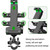 A02 Motorcycle Mobile Phone Navigation Bracket Car Riding Anti-shock Aluminum Alloy Rack(M10 Ball Header Installation Model)