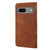 For Google Pixel 7a Skin Feel Splicing Leather Phone Case(Brown)