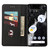 For Google Pixel 7a Skin Feel Splicing Leather Phone Case(Black)