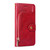 For Fujitsu Arrows N F-51C Zipper Bag Leather Phone Case(Red)