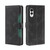 For Fujitsu Arrows N F-51C Skin Feel Magnetic Buckle Leather Phone Case(Black)