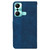 For Infinix Hot 20 Play Geometric Embossed Flip Leather Phone Case(Blue)