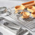 BN1006 Stainless Steel Mousse Circle Thickened Perforated Cake Mold DIY Baking Tools, Specification: Rectangle 7 inches