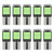 10pcs T10 4014-26SMD Car Bright Lights LED Clearance Light Lamp Reading Light (Ice Blue Light)