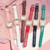 Women Tonneau Square Strap Quartz Watch, Color: Green