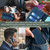 For Xiaomi 13 RFID Anti-theft Brush Magnetic Leather Phone Case(Blue)