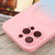 For iPhone 14 Plus Liquid TPU Silicone Gradient MagSafe Phone Case(Pink Blue)