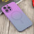 For iPhone 14 Pro Max Liquid TPU Silicone Gradient MagSafe Phone Case(Purple)