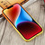 For iPhone 14 Plus Liquid TPU Silicone Gradient MagSafe Phone Case(Orange Yellow)
