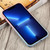For iPhone 13 Pro Liquid TPU Silicone Gradient MagSafe Phone Case(Pink Blue)