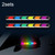 2sets Car Door Anti-Collision Scrape And Rearview Mirror Colorful Safety Warning Reflective Sticker, Style: Glue Model Rearview Mirror