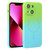 For iPhone 13 Liquid TPU Silicone Gradient MagSafe Phone Case(Cyan Blue)