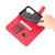 For Samsung Galaxy A34 5G AZNS Skin Feel Calf Texture Flip Leather Phone Case(Red)