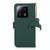 For Xiaomi 13 Pro Genuine Leather Magnetic RFID Leather Phone Case(Green)