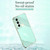 For Samsung Galaxy S21 Ultra 5G XINLI Straight Edge 6D Electroplate TPU Phone Case(Mint Green)