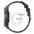 For Amazfit GTS 2E 20mm Vertical Two-Color Silicone Watch Band(Black+Grey)
