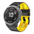 For Garmin Fenix 7X / 6X / 5X 26mm Two-Color Silicone Watch Band(Black Yellow)