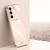 For vivo S16 Pro XINLI Straight 6D Plating Gold Edge TPU Phone Case(Pink)