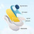 6pairs Children Foam Insoles Soft Breathable Cuttable Sports Insoles Upgrade(30-31)