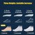 3pairs Boost Half Height Increase Shoe Insoles For Men Women,Spec: 2.5cm Gray(Free Size)