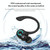 S10 Bluetooth Headset Business Model Hanging Ear Type Stereo Earphone(White)