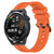 For Huawei Watch GT Runner 22mm Concave Striped Slicone Watch Band(Orange) For Huawei Watch GT Runner 22mm Concave Striped Slicone Watch Band(Orange)