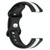 For Amazfit GTR 47mm 22mm Butterfly Buckle Two-Color Silicone Watch Band(Black+White) For Amazfit GTR 47mm 22mm Butterfly Buckle Two-Color Silicone Watch Band(Black+White)