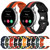 For Amazfit GTR 2 22mm Butterfly Buckle Two-Color Silicone Watch Band(Orange+Black) For Amazfit GTR 2 22mm Butterfly Buckle Two-Color Silicone Watch Band(Orange+Black)