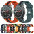 For Amazfit GTR 47mm 22mm Butterfly Buckle Two-Color Silicone Watch Band(Orange+Black) For Amazfit GTR 47mm 22mm Butterfly Buckle Two-Color Silicone Watch Band(Orange+Black)