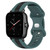 For Amazfit GTS 2E 20mm Butterfly Buckle Two-Color Silicone Watch Band(Green+Black) For Amazfit GTS 2E 20mm Butterfly Buckle Two-Color Silicone Watch Band(Green+Black)