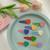 10pcs Colorful Love Children Hair Clip Hair Accessories(Orange Heart)