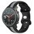 For Amazfit GTR 47mm 22mm Butterfly Buckle Two-Color Silicone Watch Band(Black+Grey) For Amazfit GTR 47mm 22mm Butterfly Buckle Two-Color Silicone Watch Band(Black+Grey)
