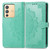 For vivo V23 5G Mandala Flower Embossed Leather Phone Case(Green)