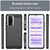 For Xiaomi Redmi K60 Brushed Texture Carbon Fiber TPU Phone Case(Black)