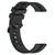 For Garmin Forerunner Sq2 Music 20mm Concave Striped Slicone Watch Band(Black)