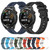 For Huawei Watch GT Runner 22mm Concave Striped Slicone Watch Band(Rock Cyan) For Huawei Watch GT Runner 22mm Concave Striped Slicone Watch Band(Rock Cyan)