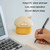 USB Rechargeable Desktop Small Night Light Humidifier(Yellow)