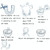 W003 2pcs Sanda Training Basketball Boxing Sports Mouth Guard EVA Braces, Style: Children (White Sea Blue)