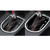 For Ford Mustang 2015-2020 Car Right Drive Gear Shift Pad Decorative Sticker(Black)