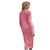 Women V-neck Sweater Half-body Skirt Two-piece Knitting Suit, Size: M(Pink) Women V-neck Sweater Half-body Skirt Two-piece Knitting Suit, Size: M(Pink)