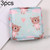 3pcs XK01 Cartoon Portable Waterproof Sanitary Storage Bag Cosmetic Bag(Blue Bear)