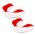 W003 2pcs Sanda Training Basketball Boxing Sports Mouth Guard EVA Braces, Style: Children (White Red)