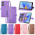 For OPPO A17 Embossed Flower Shockproof Leather Phone Case(Red)