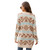 Autumn and Winter Female Diamond Loose Knitted Cardigan Jacquard Medium-length Sweater Jacket, Size: XL(Brown) Autumn and Winter Female Diamond Loose Knitted Cardigan Jacquard Medium-length Sweater Jacket, Size: XL(Brown)